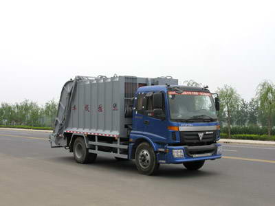 福田13吨压缩式垃圾车
